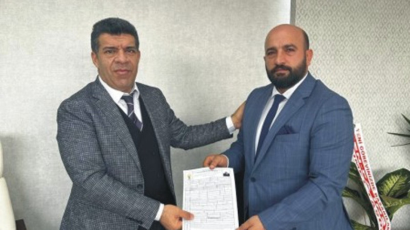 Mehmet Vefa Oğur, AK Parti Milletvekiliği aday adaylık başvurusunu yaptı