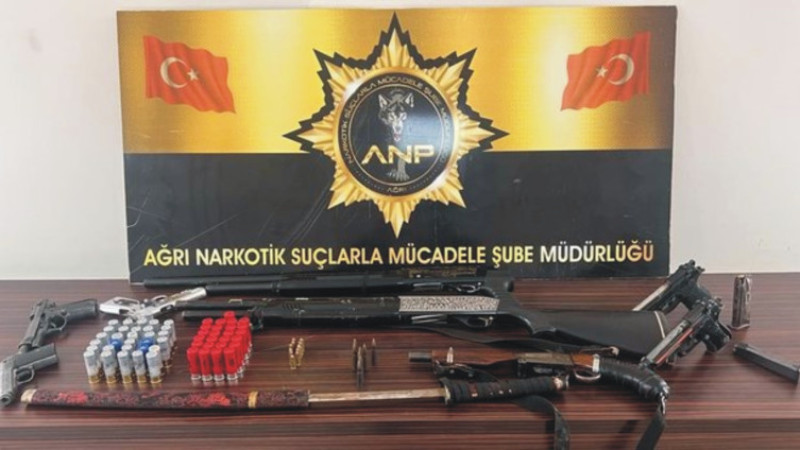 Ağrı’da uyuşturucu operasyonu: 16 tutuklama