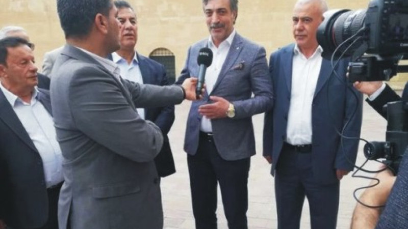 Cemal Can Duhok Heyetini Doğubayazıt'ta ağırladı