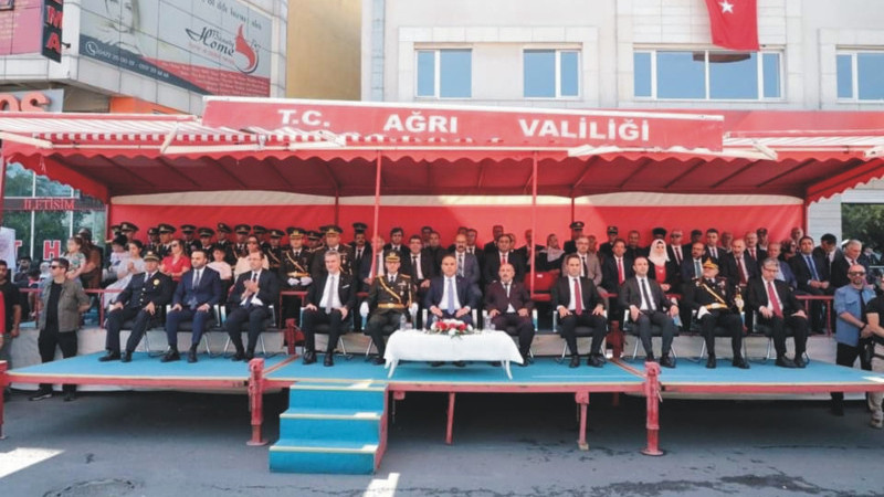 Büyük Zaferin 101.Yılı Ağrı'da Coşku ile kutlanıyor