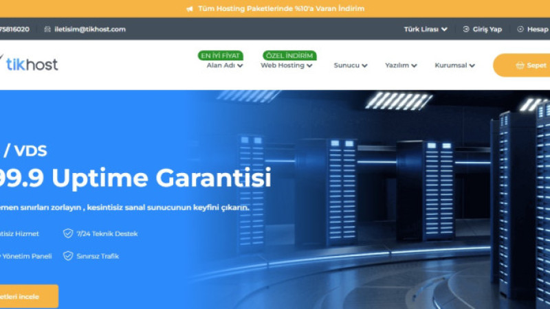 Türkiye'nin En Güvenilir Hosting Firması Tikhost Cumhuriyetimizin 100.Yılına Özel Kampanya Düzenledi