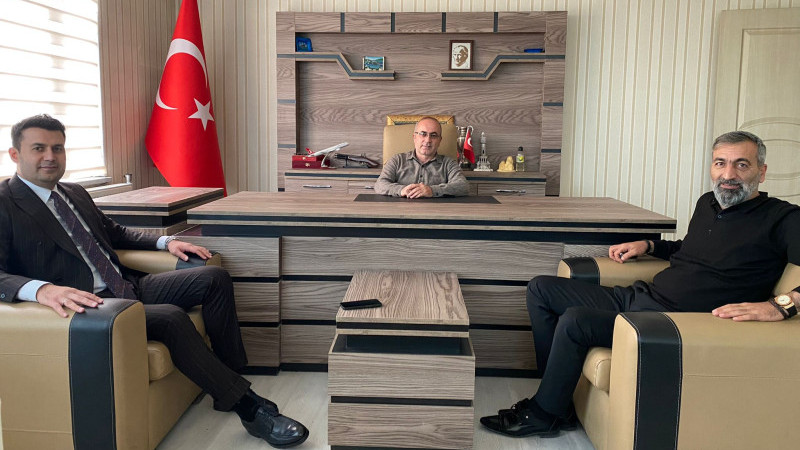 Mehmet İlidi'den Ağrı Basın Birliğine Ziyaret