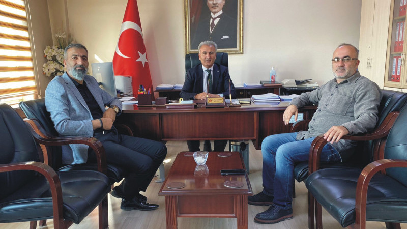 Ağrı Basın Birliğinden Coşkun Akbaba’ya Ziyaret