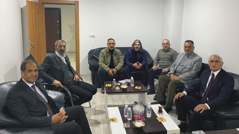 Ak Parti Belediye Başkan Aday Adayı İş Adamı Bahattin Saydam Ağrı’da Gazeteciler ile bir araya geldi