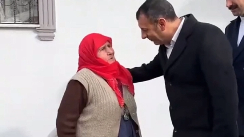 Mehmet Salih Aydın, Halime teyzenin davetini kabul etti