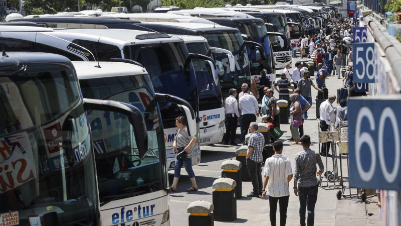 Otobüs firmalarına bayram için ek sefer izni