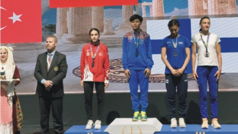Ağrılı Sibel Oruç Dünya İkincisi Oldu