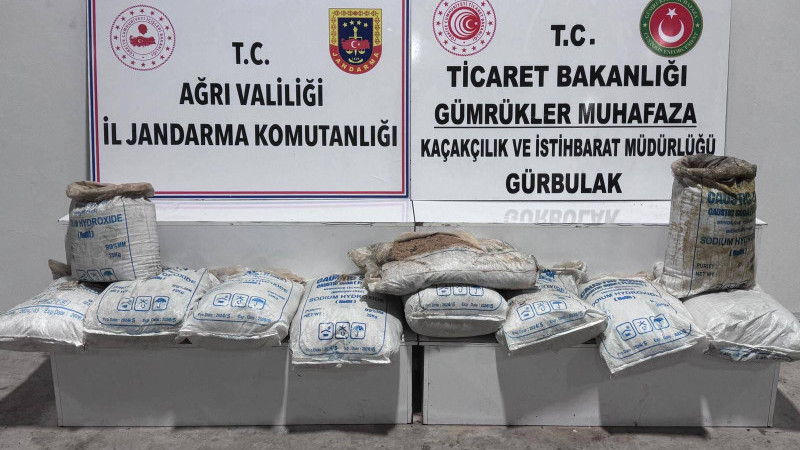 Doğubayazıt'ta dorsede gizlenmiş 240 kilo eroin ele geçirildi