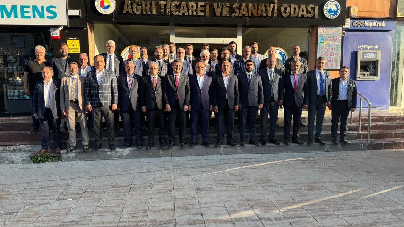 ATSO ve DTSO Başkanları, V Mall Yatırımı Kapsamında İş Dünyasını Ağırladı