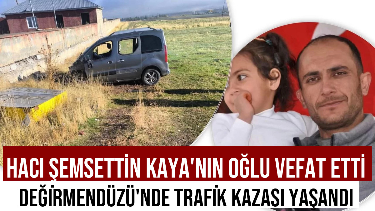 Patnos'ta Muhtarın Oğlu Trafik Kazasında Vefat Etti
