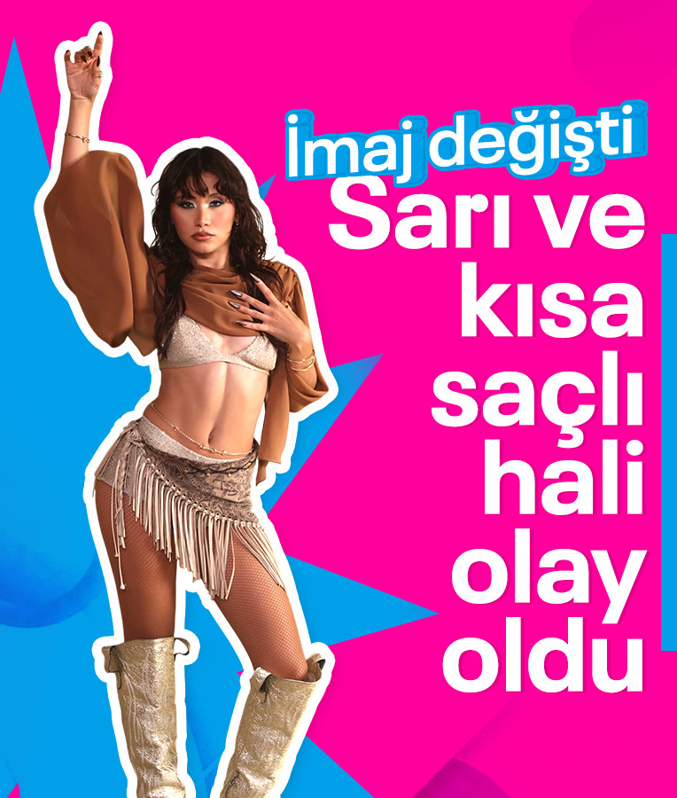 Hilal Yelekçi prukla imaj değiştirdi! Kısa ve sarı saçlı hali olay oldu
