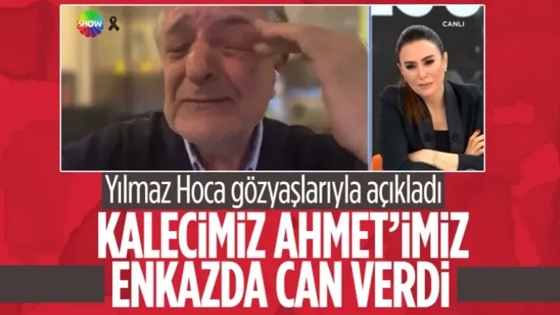Yılmaz Vural Canlı Yayında Kalecisini Depremde Kaybettiğini Açıkladı