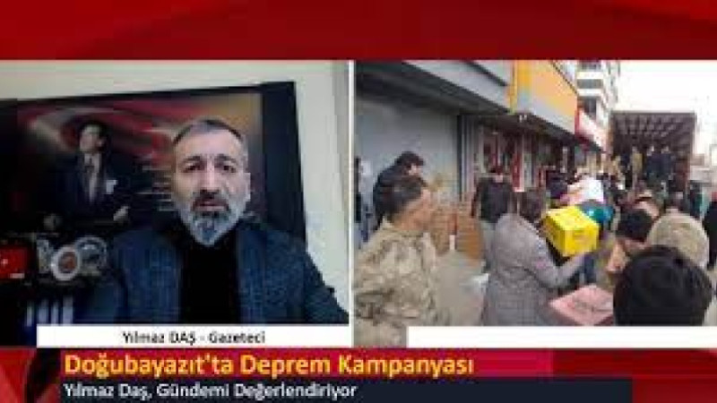 Video Haber: Yılmaz Daş, Ağrı'dan Deprem Bölgesine Giden Yardımları Anlattı