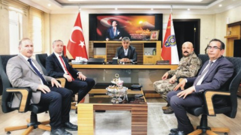 Ağrı Milli Eğitim Müdürü Kökrek'ten Aydın'a 'Hayırlı olsun' ziyareti