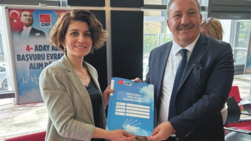 İbrahim Varol, CHP 'den Milletvekili İçin Adaylık Müracaatını yaptı