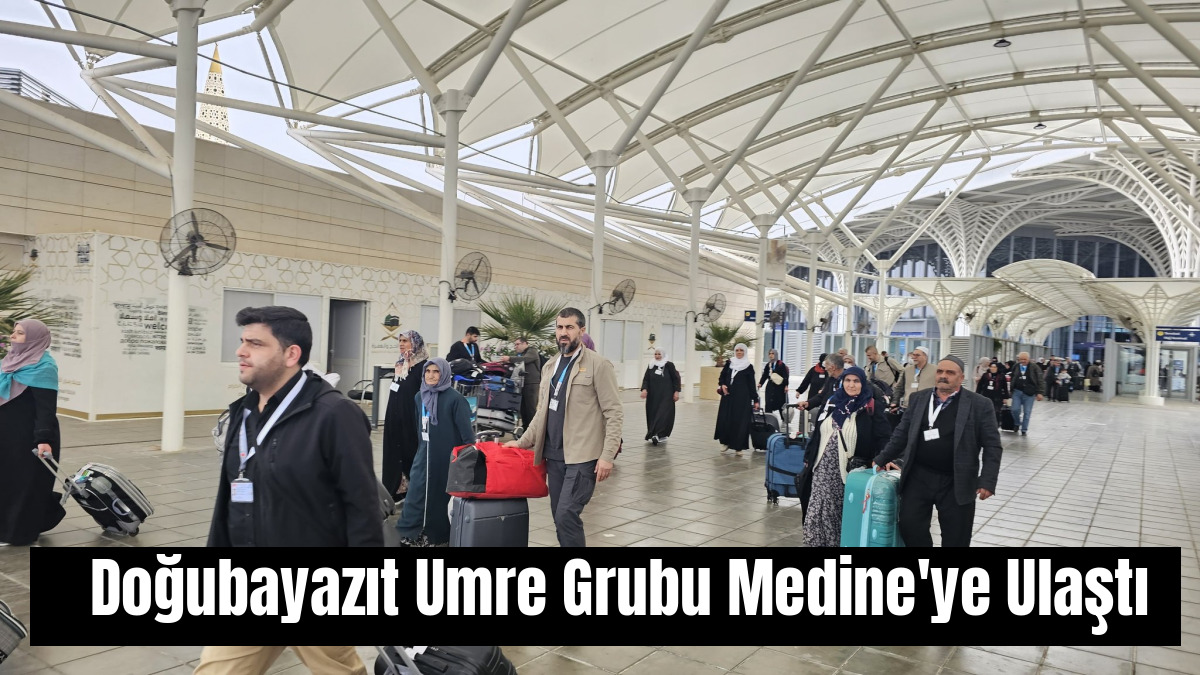 Doğubayazıt Umre Grubu Medine'ye Ulaştı