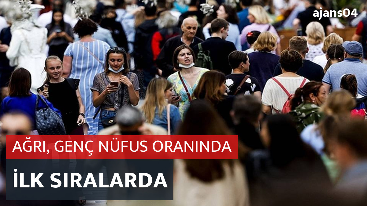 Ağrı, Genç Nüfus Oranında İlk Sıralarda