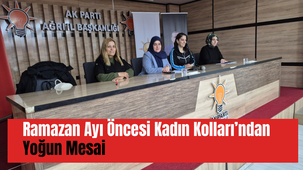 Ramazan Ayı Öncesi Kadın Kolları’ndan Yoğun Mesai