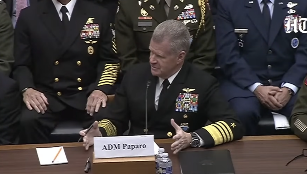 ABD’li amiral Kongre’de Bitcoin’i övdü: “Şu an deneme aşamasındayız”