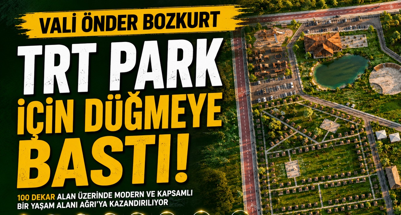 Vali Önder Bozkurt TRT Park İçin Düğmeye Bastı
