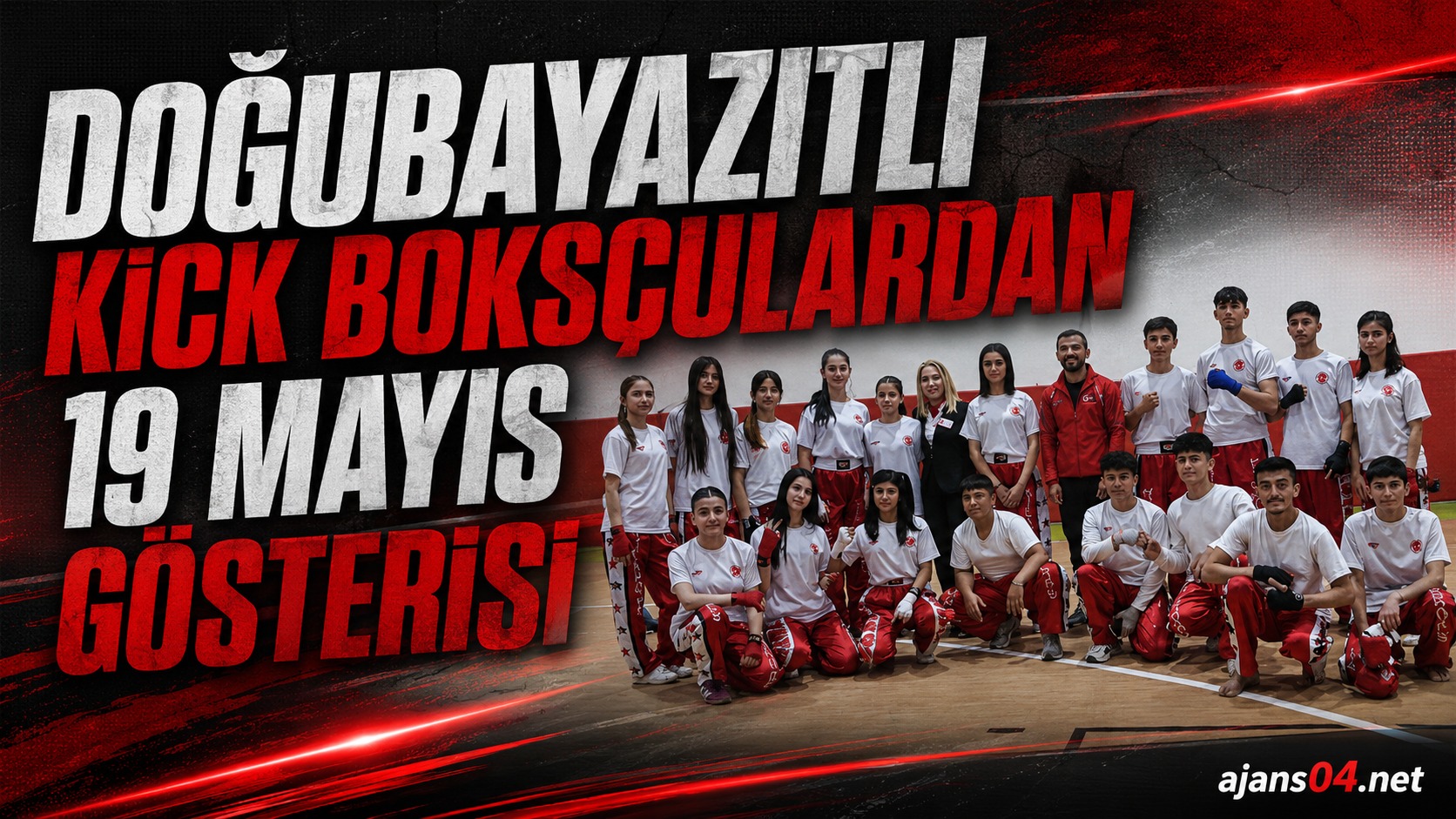 Doğubayazıtlı Kick Boksçulardan 19 Mayıs’ta Anlamlı Gösteri