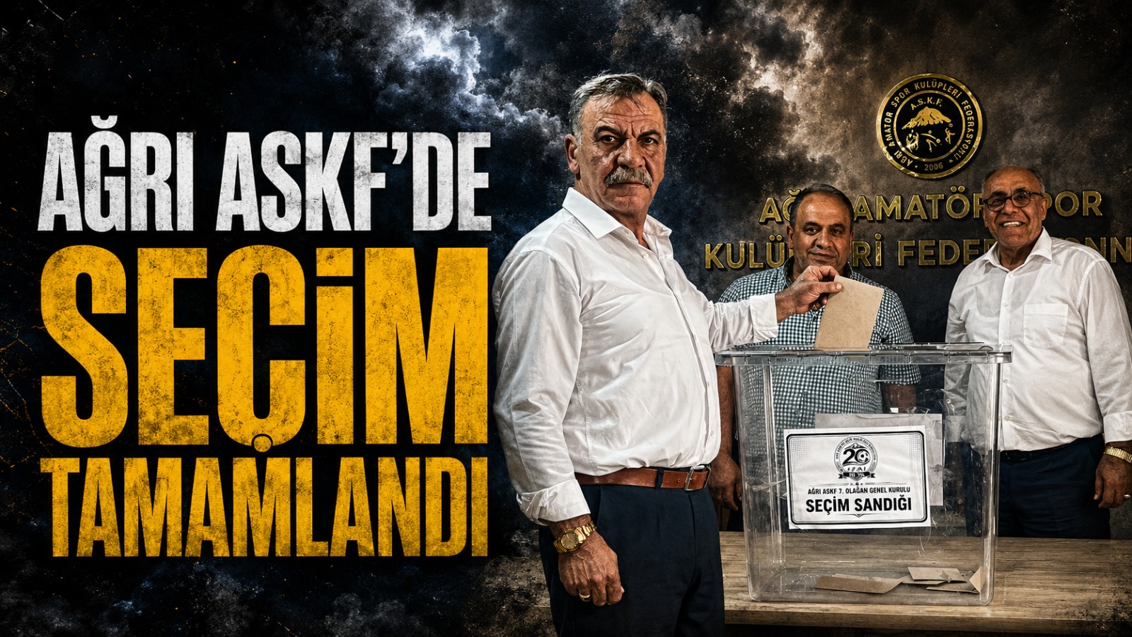 Ağrı ASKF 7. Olağan Genel Kurulu’nda Yeni Dönem Başladı