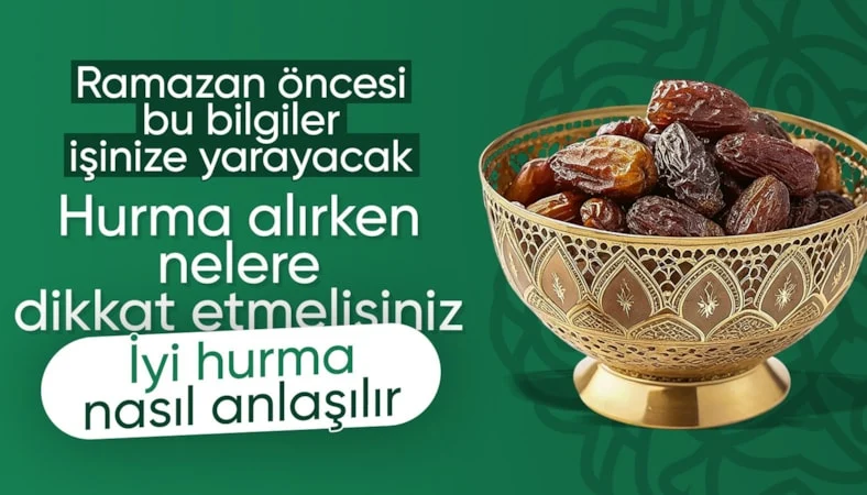 Hurma Fiyatı 1.000 Liraya Dayandı: Kaliteli Hurma Nasıl Anlaşılır?