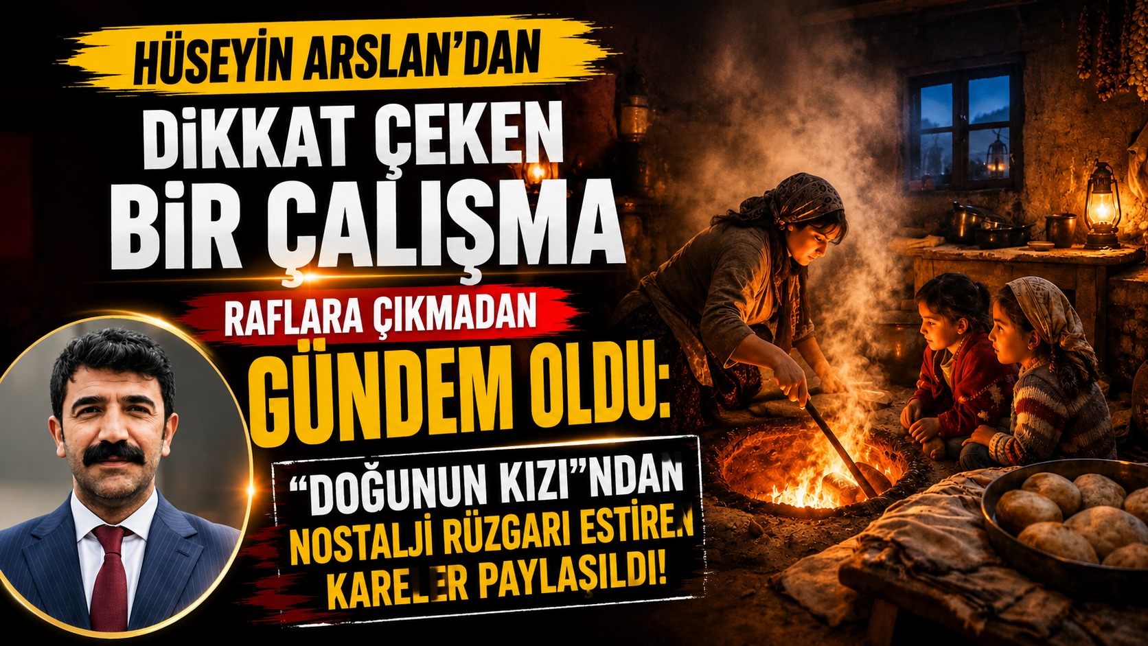 RAFLARA ÇIKMADAN GÜNDEM OLDU: "DOĞUNUN KIZI"NDAN NOSTALJİ RÜZGARI ESTİREN KARELER PAYLAŞILDI!