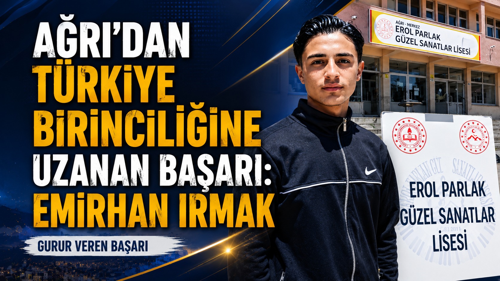 Ağrı’dan Türkiye Birinciliğine Uzanan Başarı: Emirhan Irmak