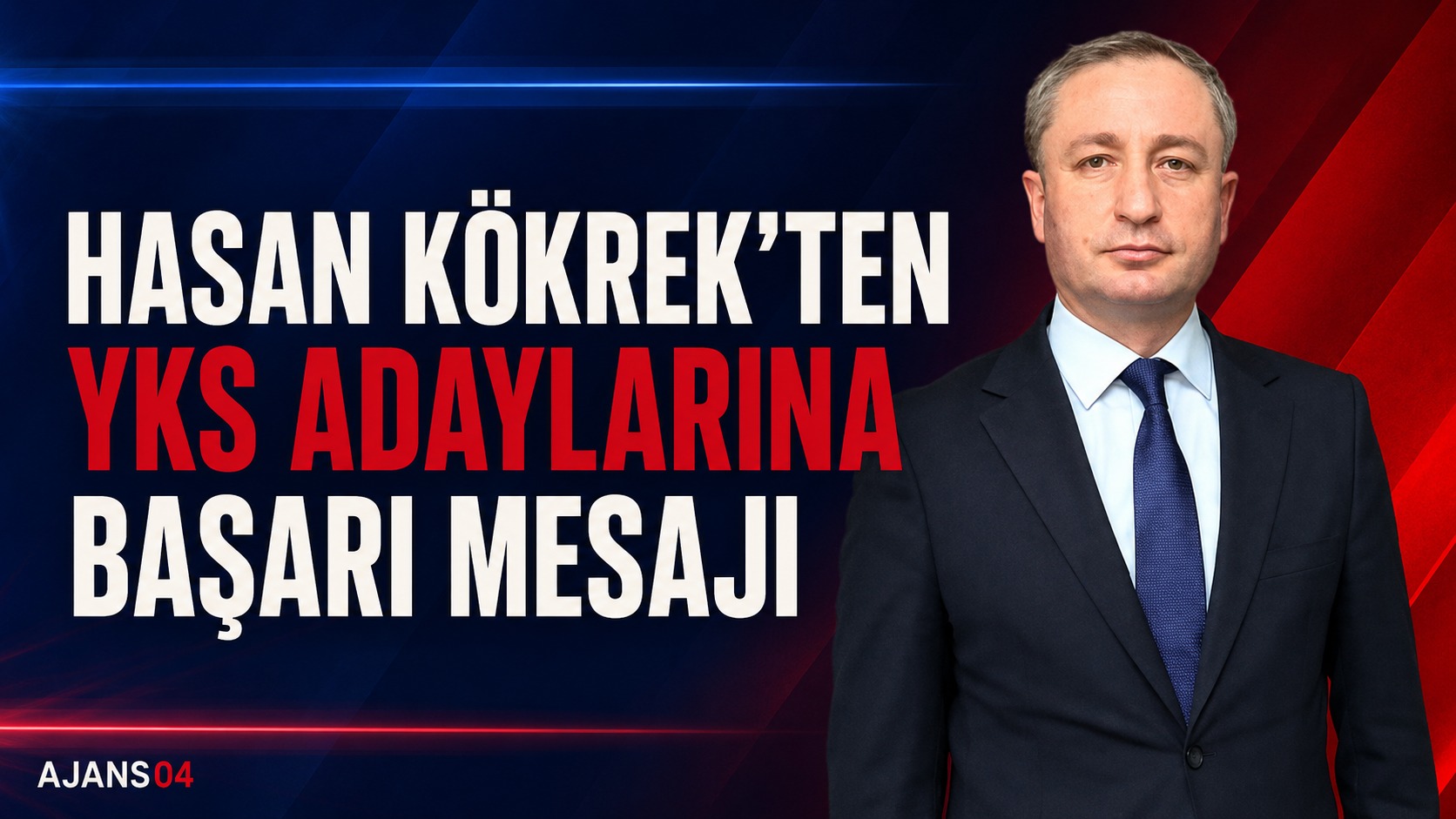 Ağrı İl Milli Eğitim Müdürü Hasan Kökrek’ten YKS Adaylarına Başarı Mesajı