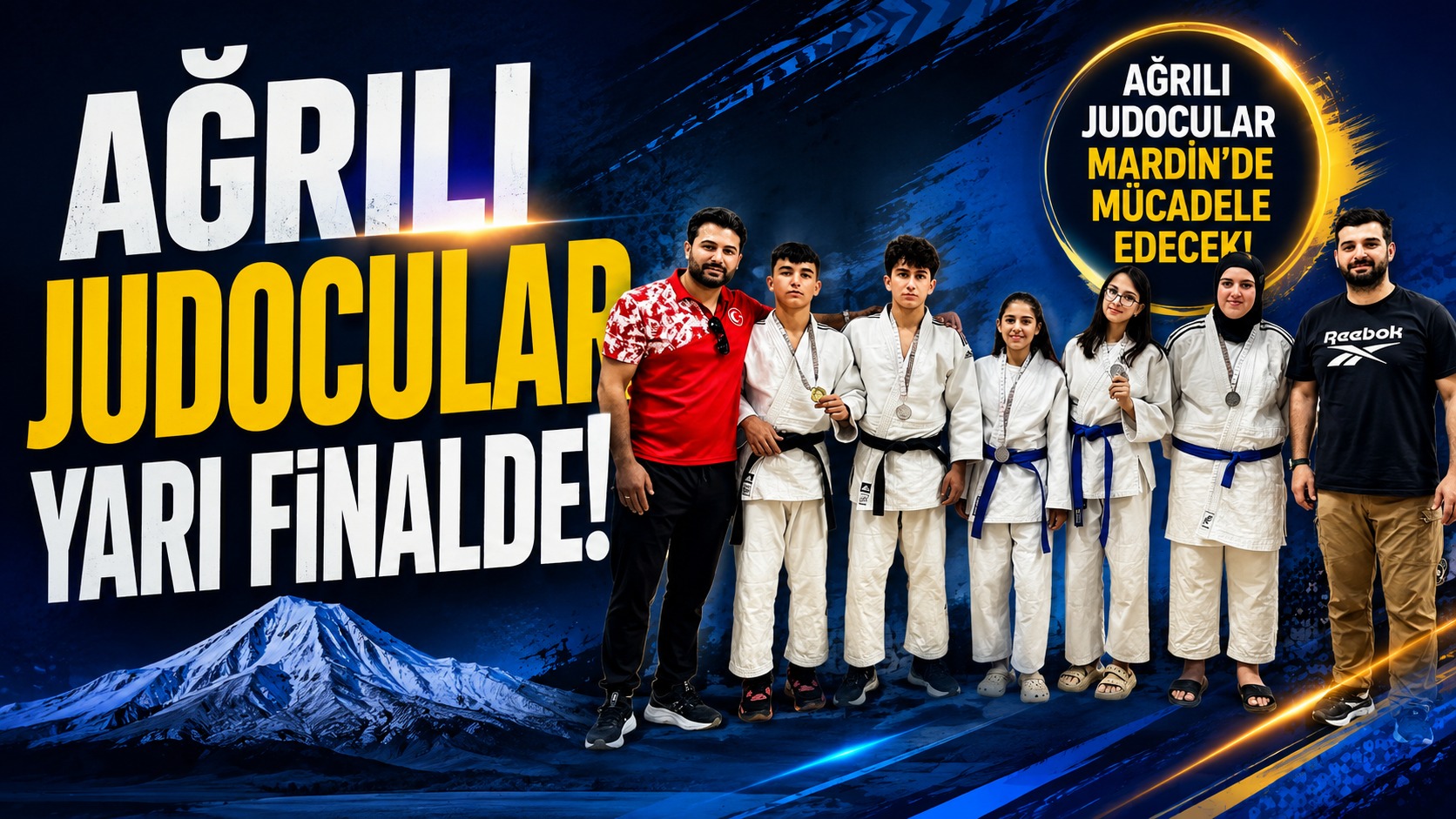 AĞRILI JUDOCULARINDAN YARI FİNAL BAŞARISI