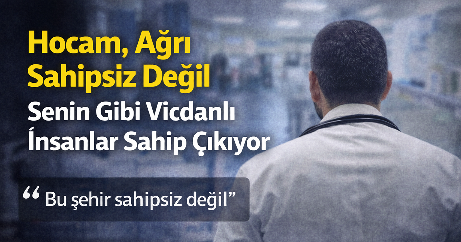 Hocam, Ağrı Sahipsiz Değil… Senin Gibi Vicdanlı İnsanlar Sahip Çıkıyor