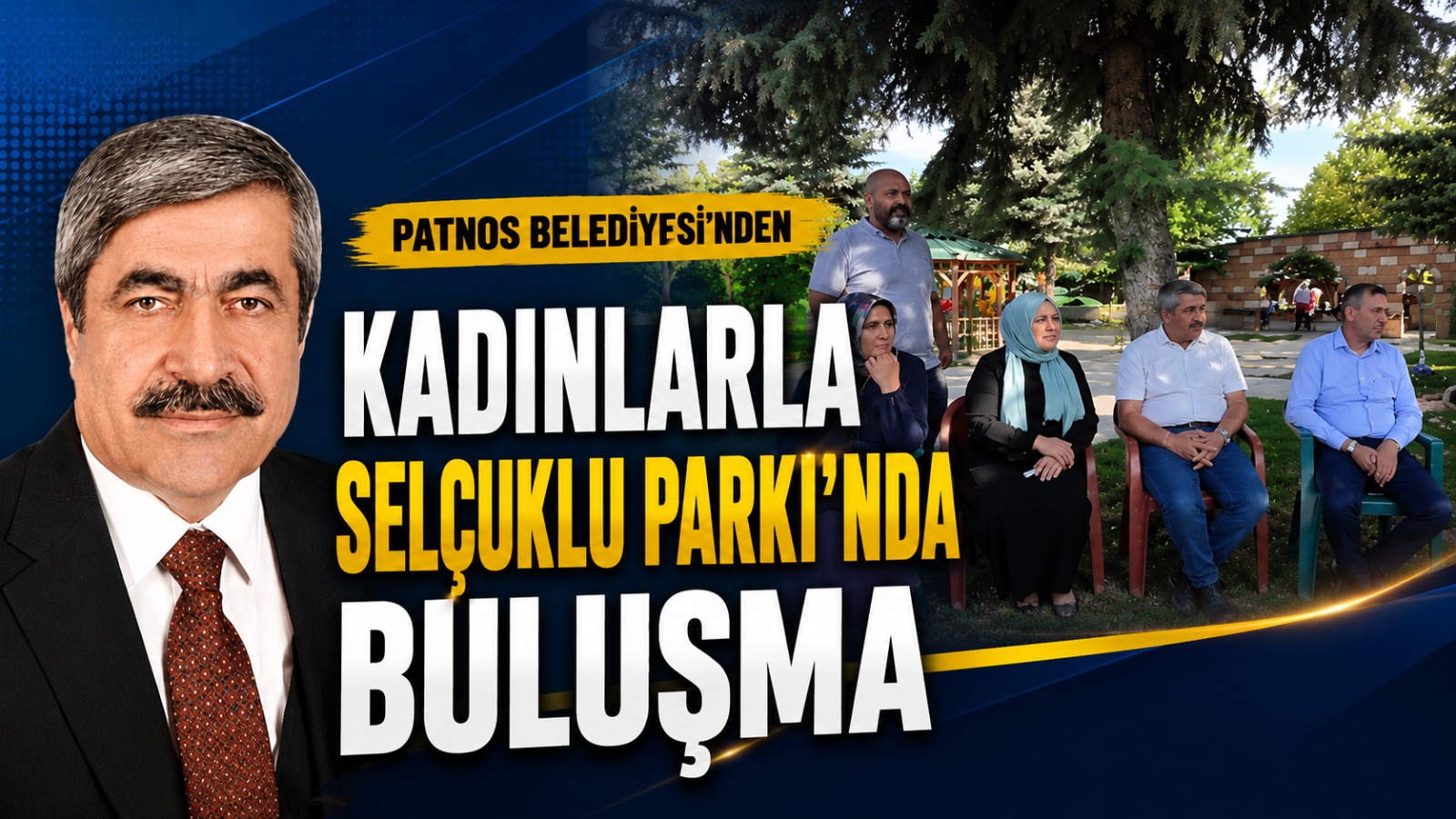 Patnos Belediyesi Kadınlarla Selçuklu Parkı’nda Buluştu