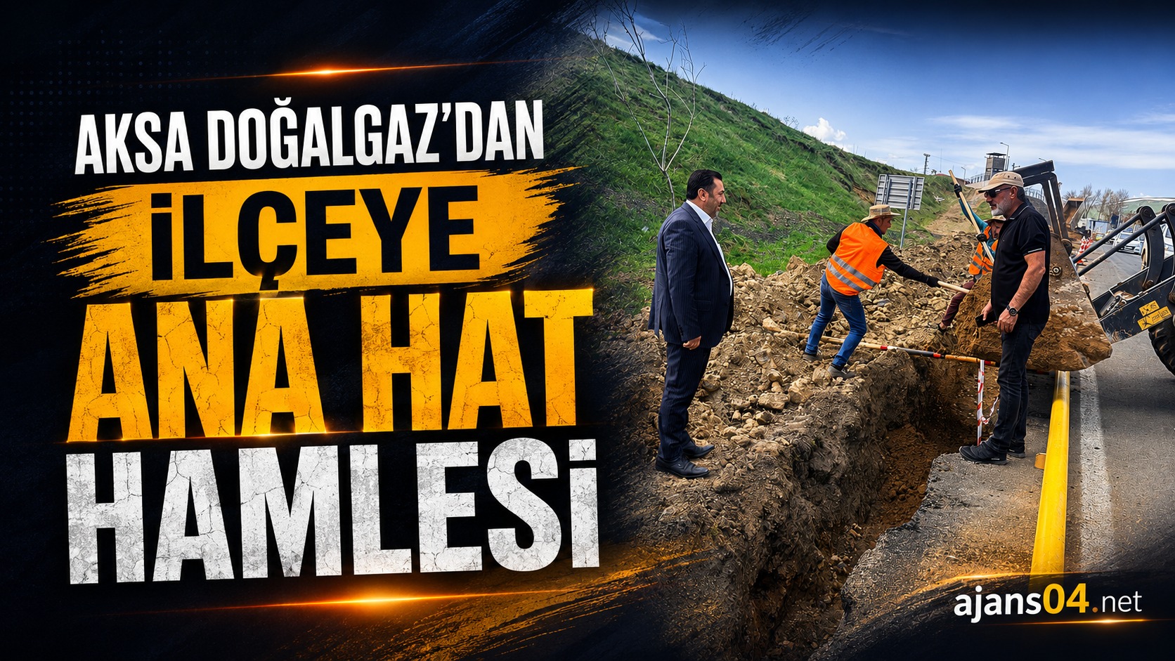 Reis Ülgay’dan AKSA Doğalgaz Ana Hat Çalışmaları İçin Teşekkür