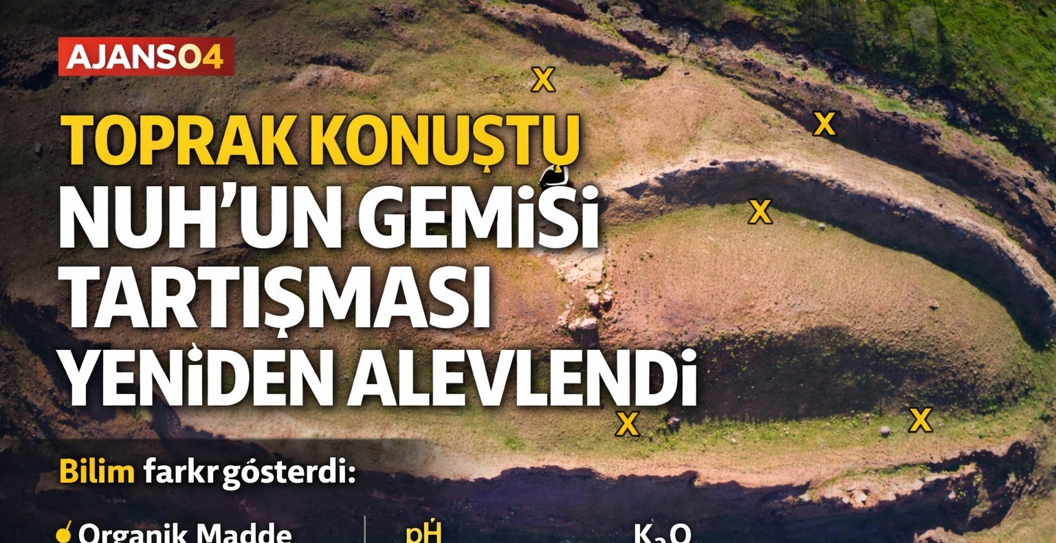 Nuh’un Gemisi’nin izinde bilimsel bulgu: Toprakta dikkat çeken fark