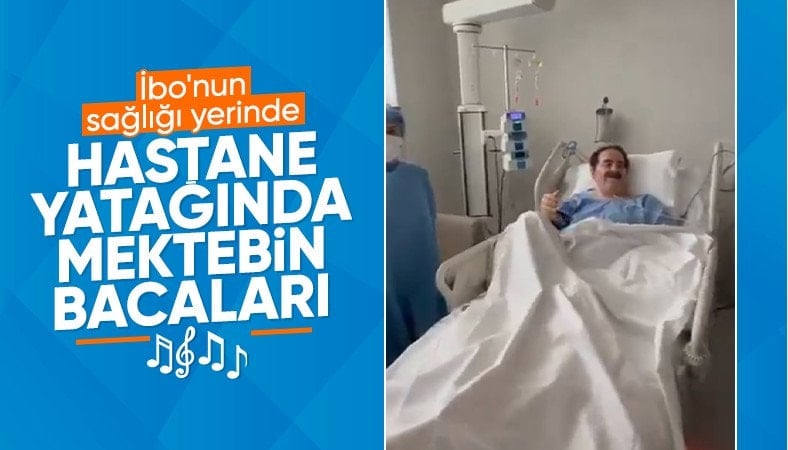 Hastanede tedavi gören İbrahim Tatlıses'ten yeni görüntü: Türkü söyledi