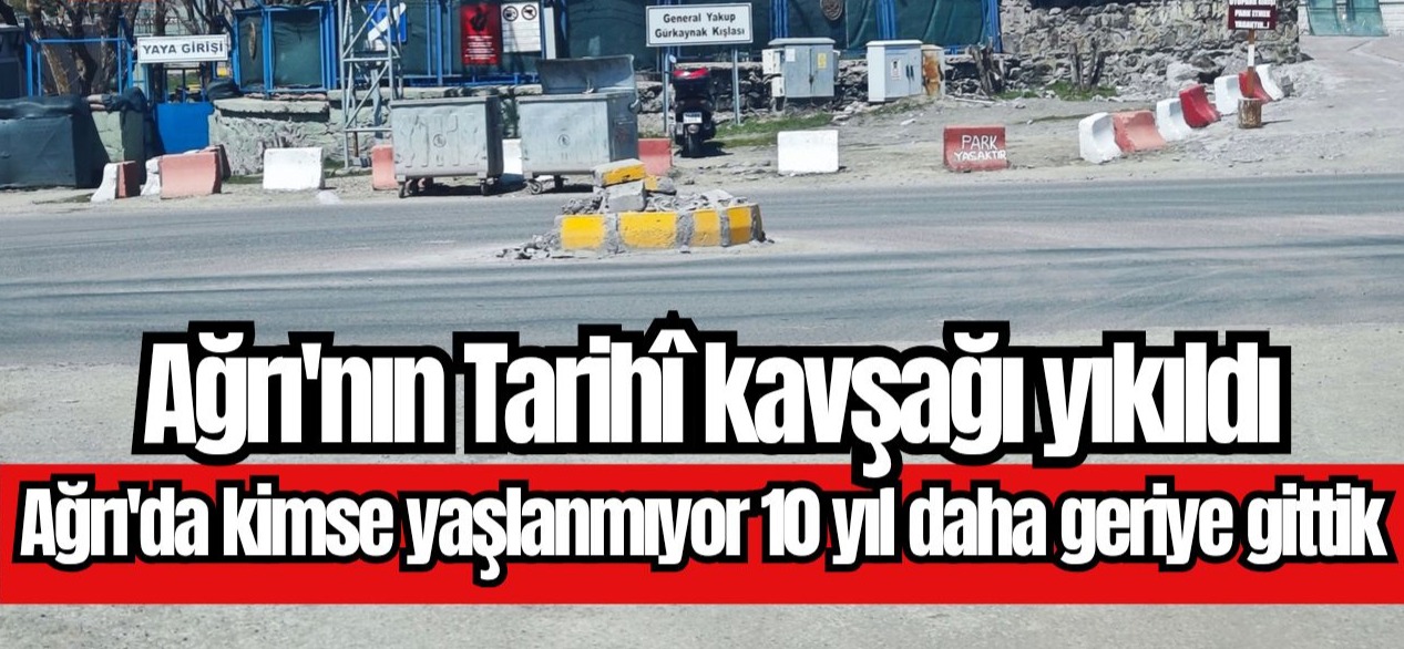 Cenap Elem’den Ağrı’daki Kavşak Çalışmasına Sert Tepki