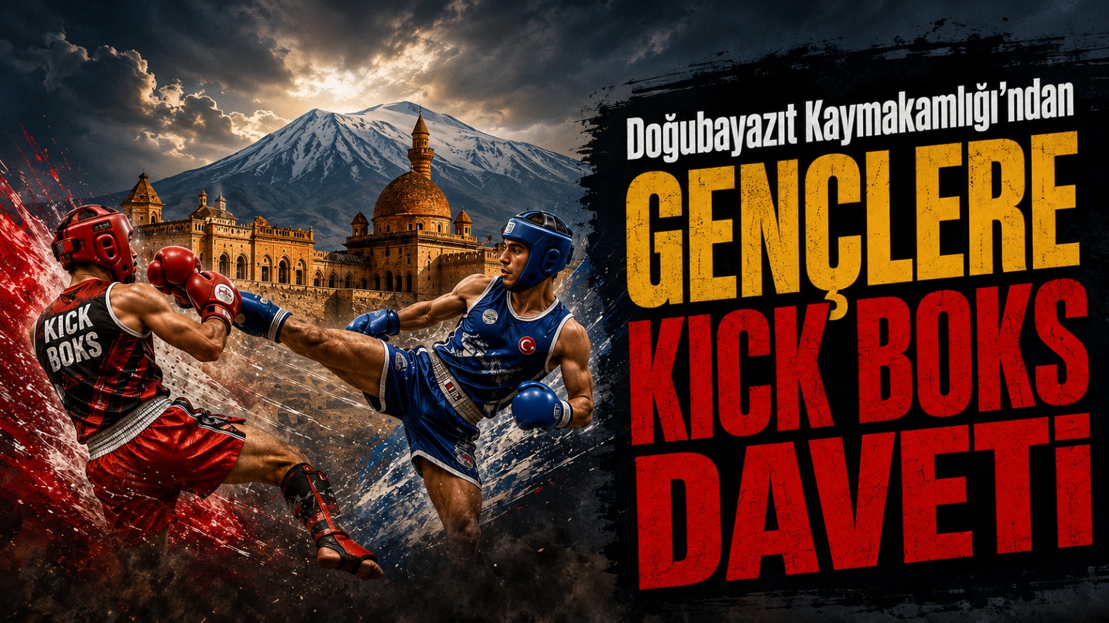 Doğubayazıt Kaymakamlığı’nın Kick Boks Turnuvasında Şampiyonlar Belli Oldu