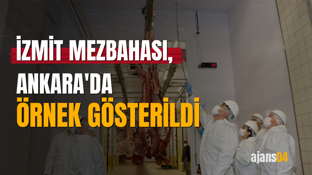 İzmit Mezbahası, Ankara'da örnek gösterildi