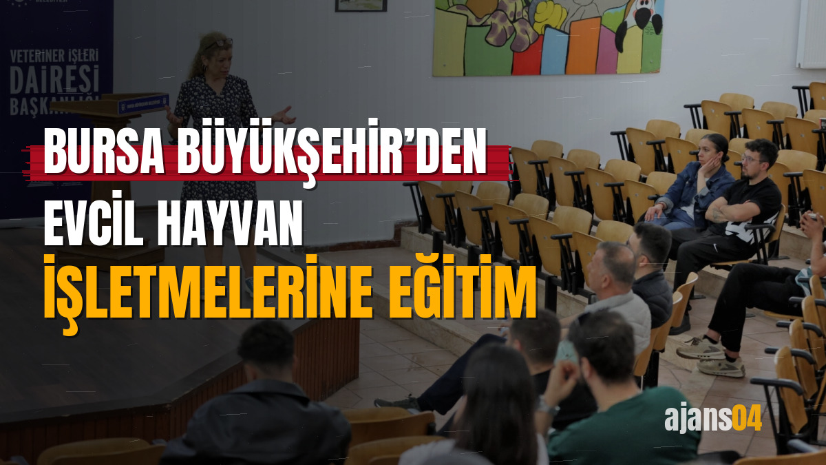 Bursa Büyükşehir’den evcil hayvan işletmelerine eğitim
