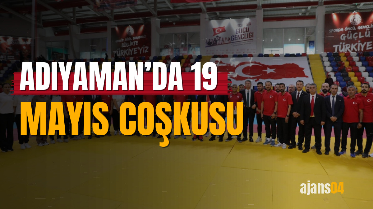 Adıyaman’da 19 Mayıs coşkusu