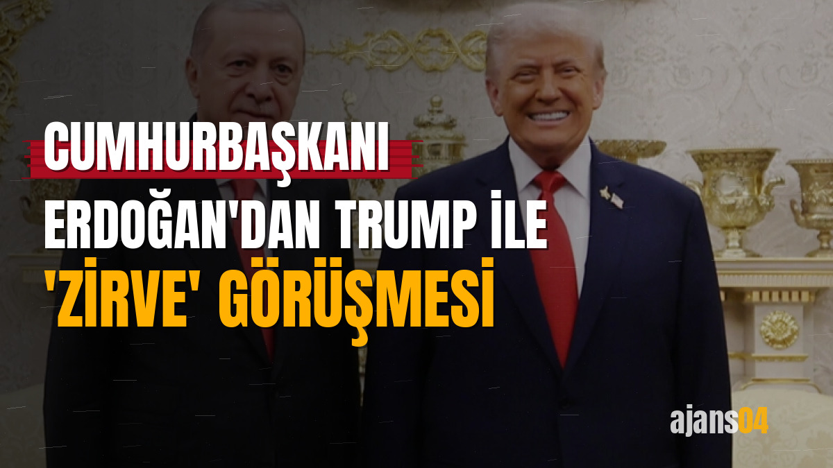 Cumhurbaşkanı Erdoğan'dan Trump ile 'zirve' görüşmesi