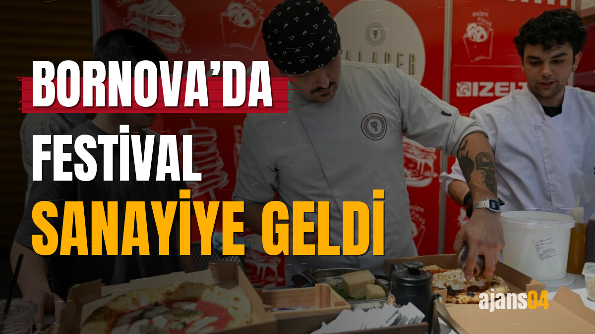 Bornova’da festival sanayiye geldi