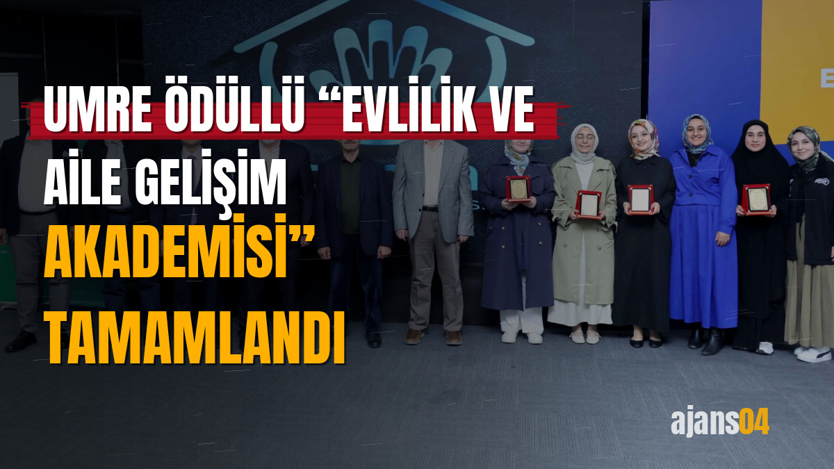 Umre ödüllü “Evlilik ve aile gelişim akademisi” tamamlandı