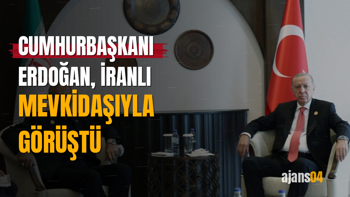 Cumhurbaşkanı Erdoğan, İranlı mevkidaşıyla görüştü