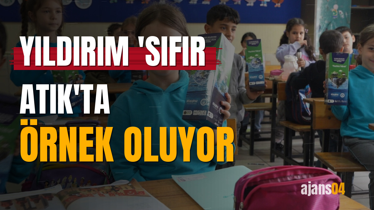 Yıldırım 'sıfır atık'ta örnek oluyor