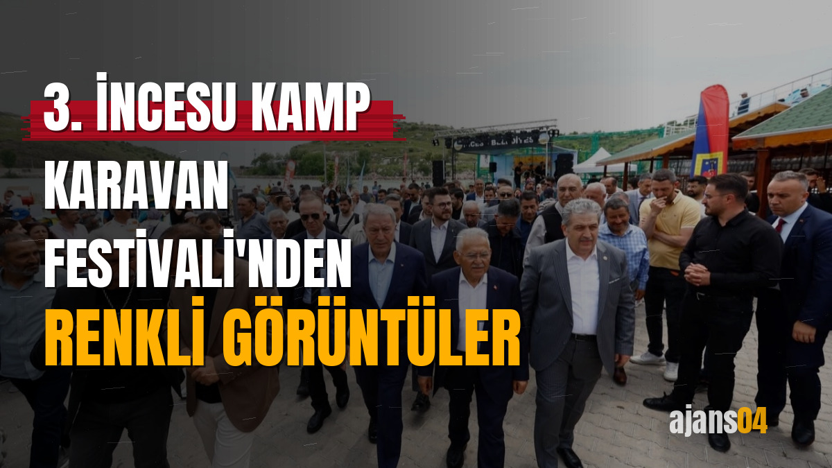 3. İncesu Kamp Karavan Festivali'nden renkli görüntüler