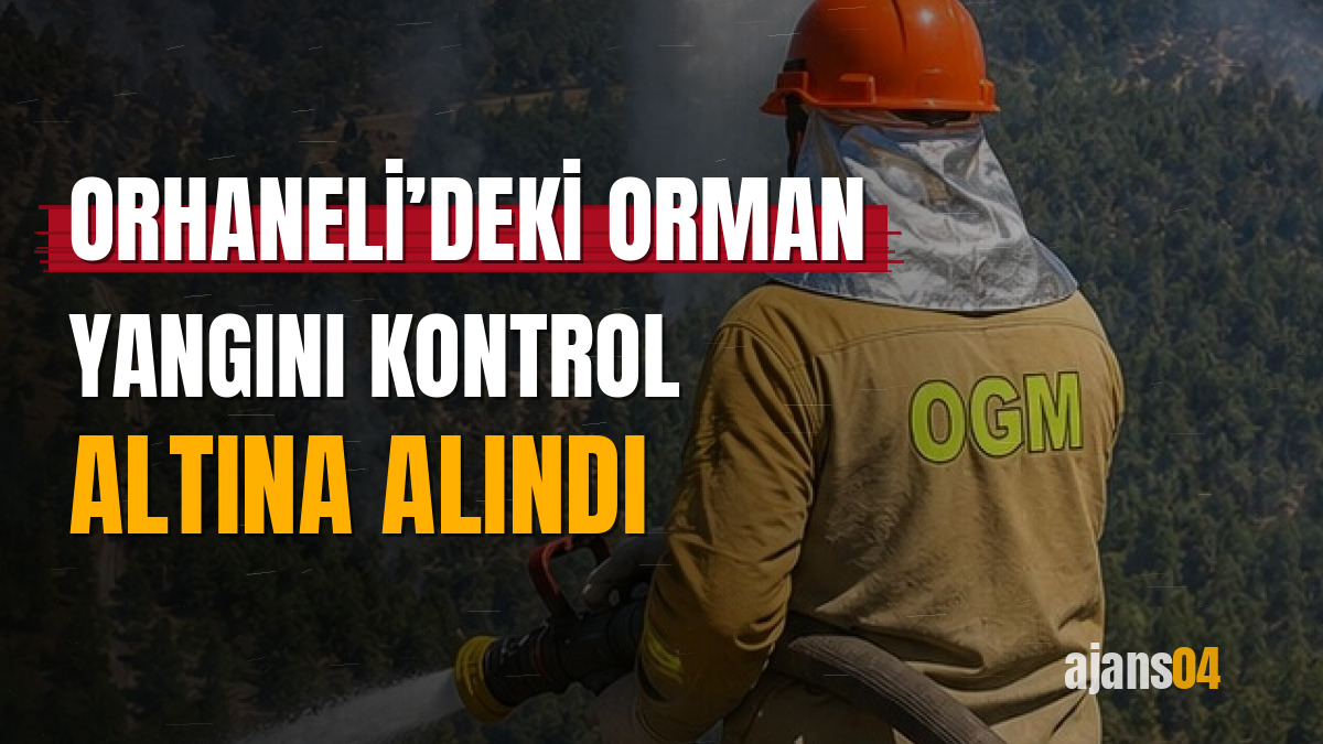Orhaneli’deki orman yangını kontrol altına alındı