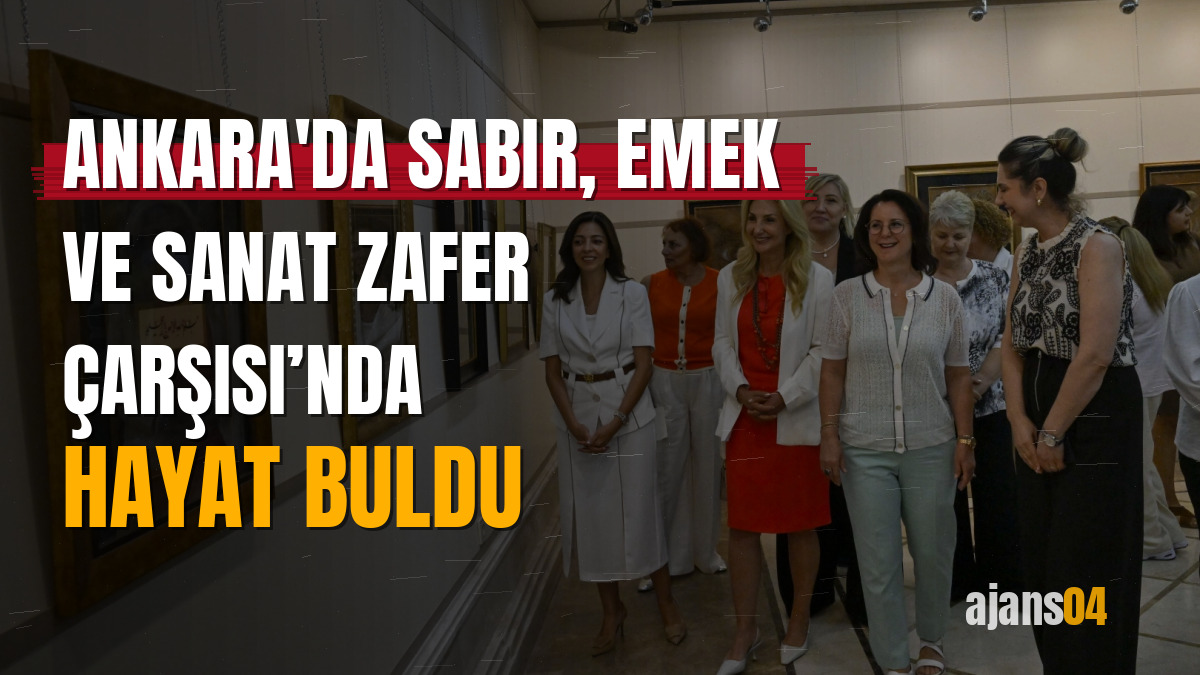 Ankara'da sabır, emek ve sanat Zafer Çarşısı’nda hayat buldu