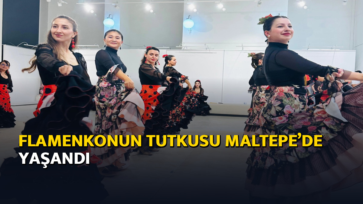 Flamenkonun tutkusu Maltepe’de yaşandı